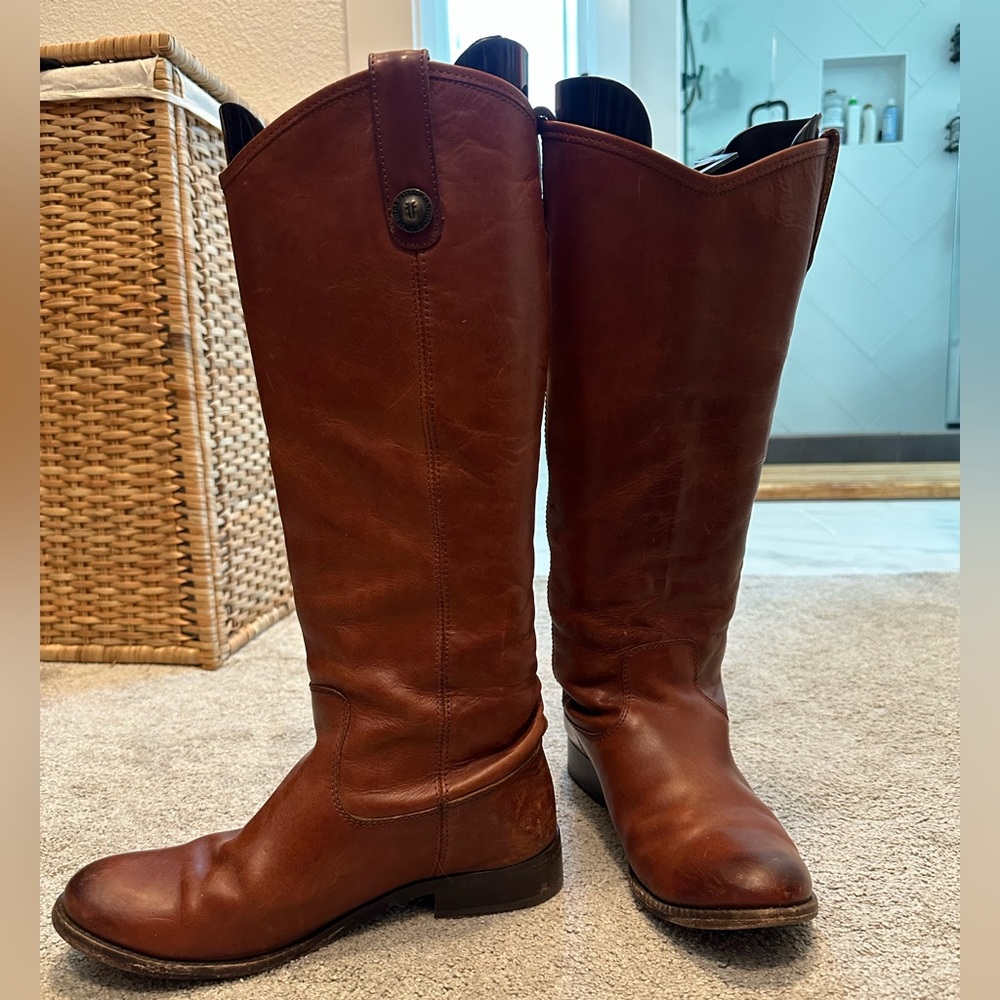 Frye Melissa boots extended calf 6.5